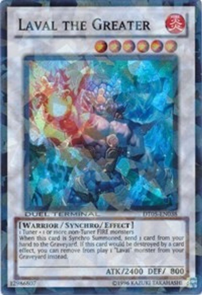 Laval the Greater (DT05-EN038) - Duel Terminal Super Parallel Rare