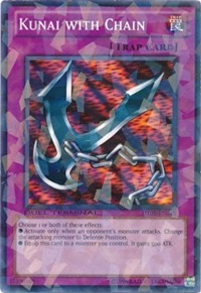 Kunai with Chain (DT05-EN048) - Duel Terminal Normal Parallel Rare