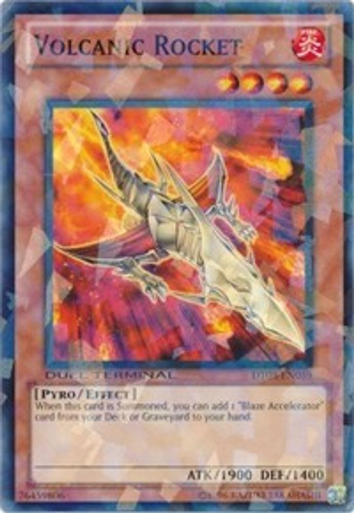 Volcanic Rocket (DT05-EN059) - Duel Terminal Normal Parallel Rare