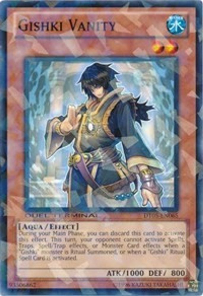 Gishki Vanity (DT05-EN065) - Duel Terminal Normal Parallel Rare