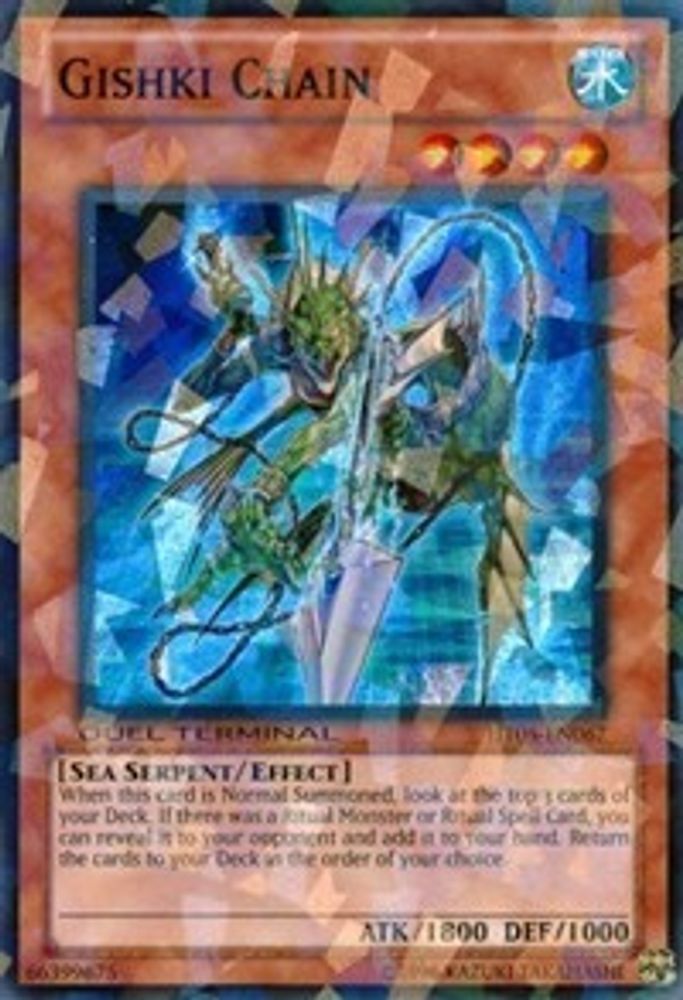 Chaîne Gishki [DT05-EN067] Super Rare 