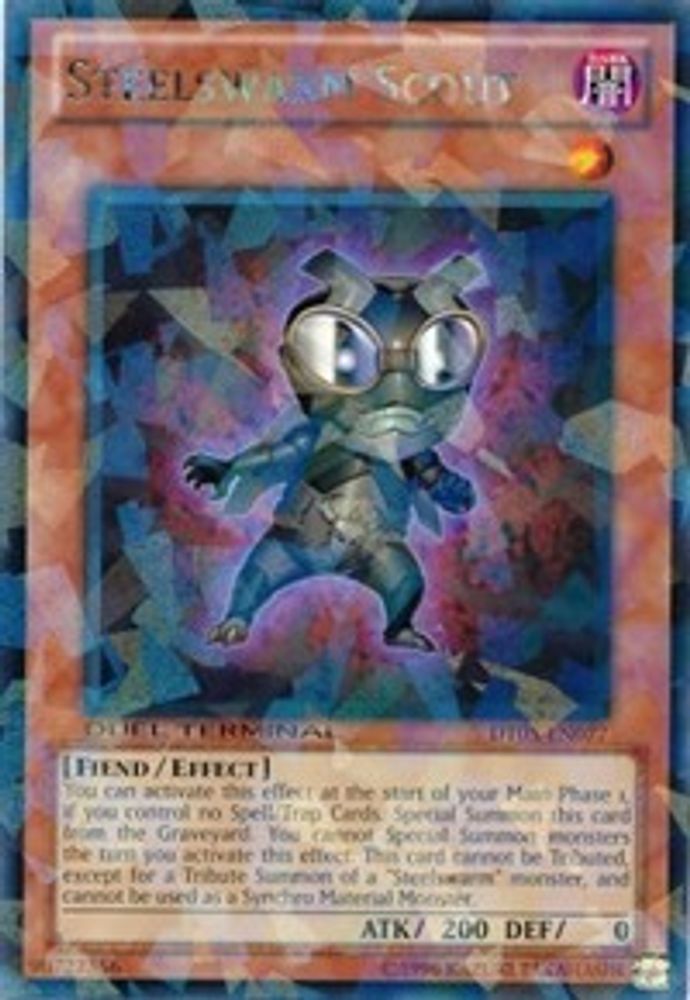 Steelswarm Scout (DT05-EN077) - Duel Terminal Rare Parallel Rare