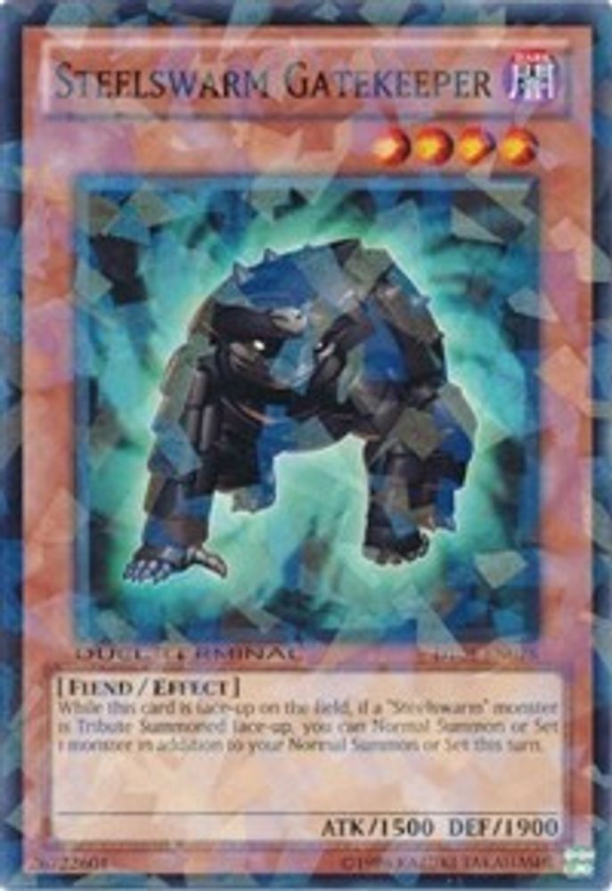 Steelswarm Gatekeeper (DT05-EN078) - Duel Terminal Normal Parallel Rare
