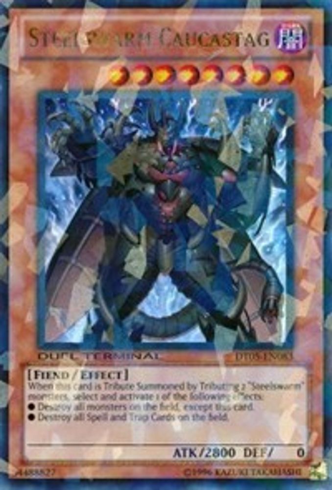 Steelswarm Caucastag [DT05-EN083] Ultra Rare 