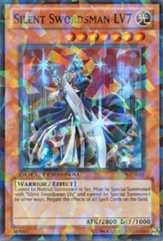 Épéiste silencieux LV7 [DT06-EN001] Super Rare 