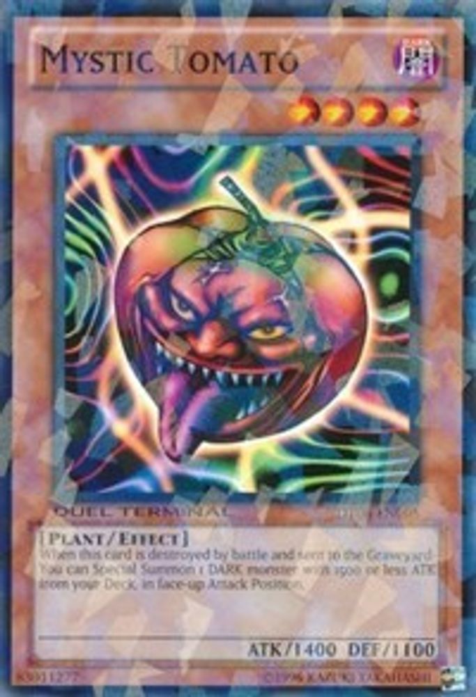 Mystic Tomato (DT06-EN005) - Duel Terminal Normal Parallel Rare