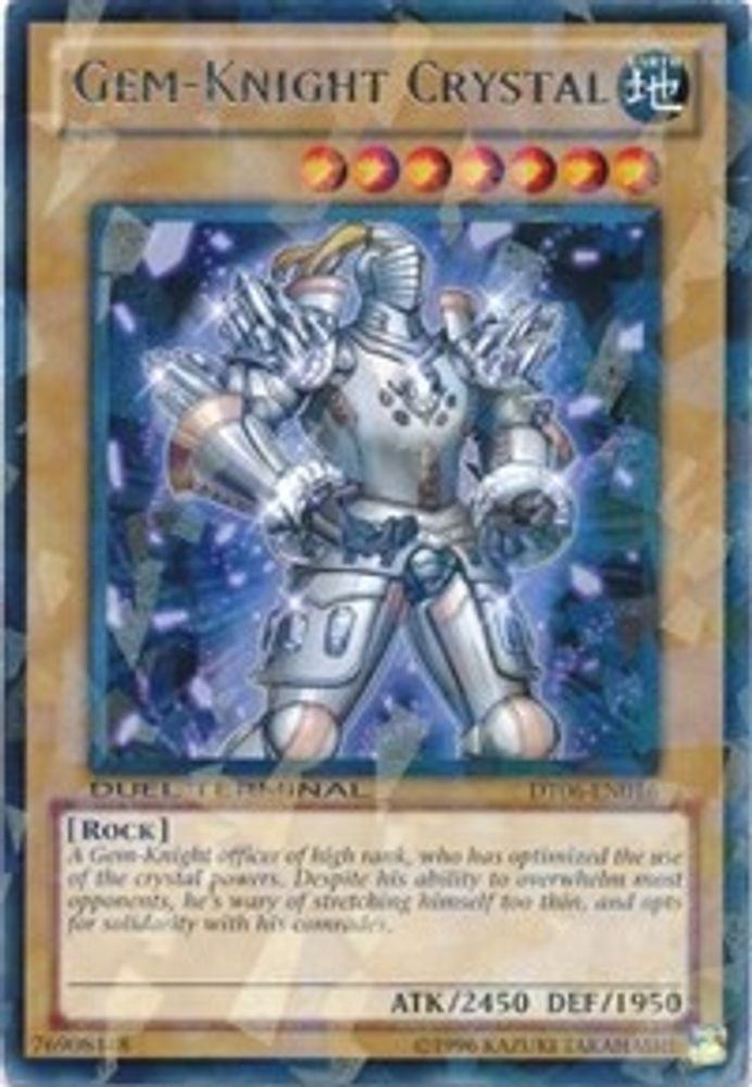 Cristal de chevalier gemme [DT06-EN016] Rare 