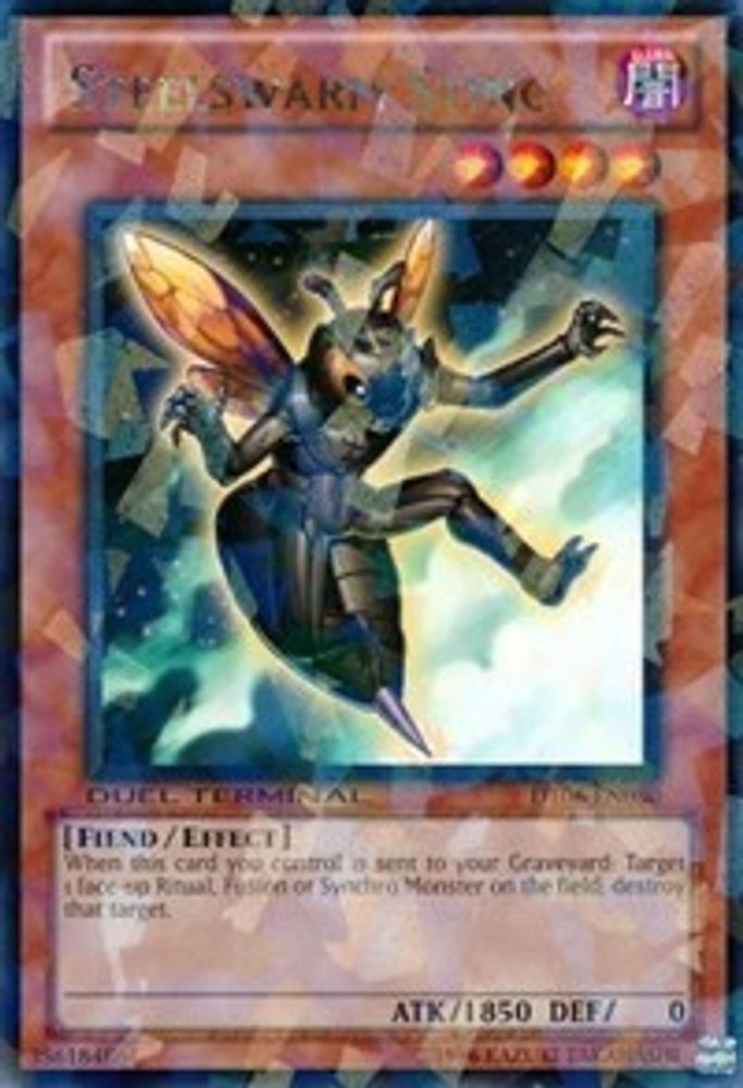 Steelswarm Sting (DT06-EN030) - Duel Terminal Rare Parallel Rare
