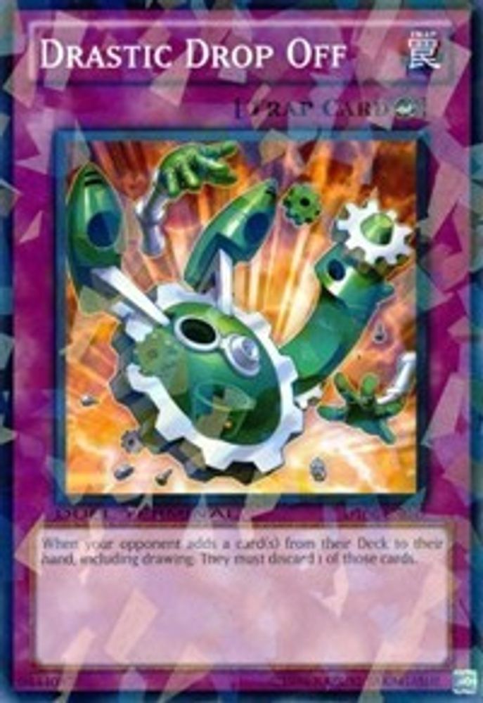 Drastic Drop Off (DT06-EN047) - Duel Terminal Normal Parallel Rare