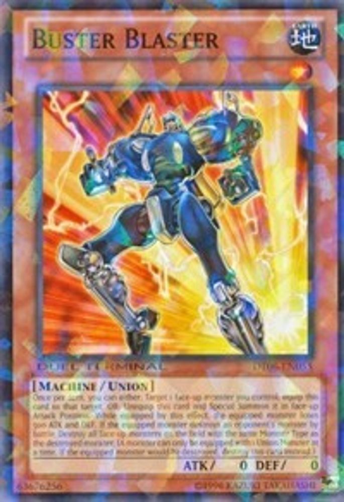Buster Blaster (DT06-EN055) - Duel Terminal Normal Parallel Rare