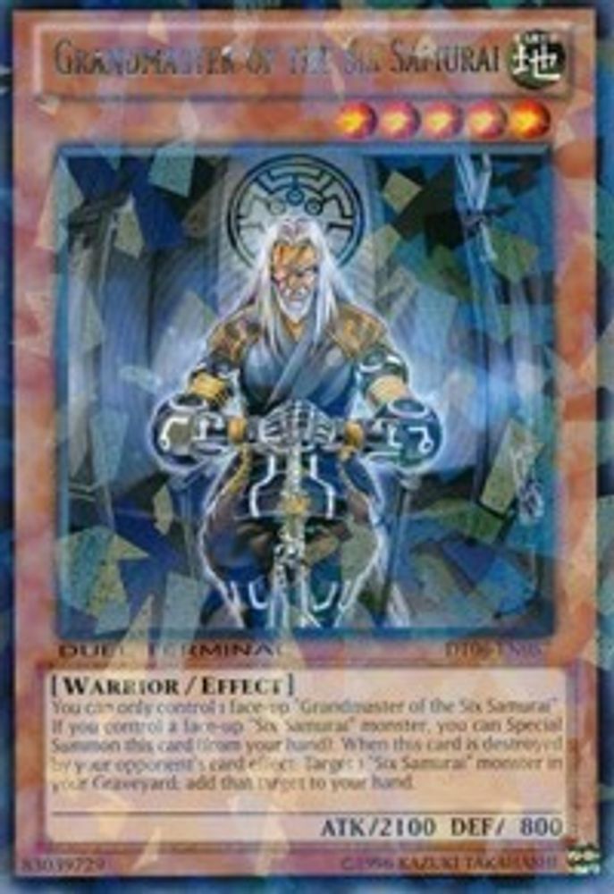 Grandmaster of the Six Samurai (DT06-EN057) - Duel Terminal Rare Parallel Rare