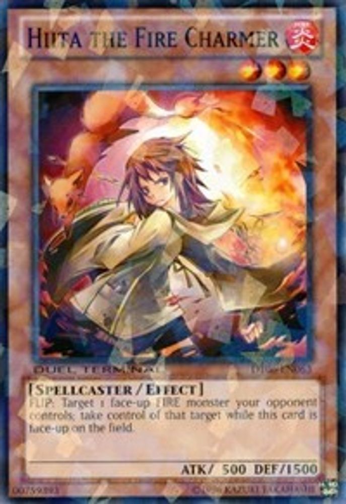 Hiita the Fire Charmer (DT06-EN063) - Duel Terminal Normal Parallel Rare