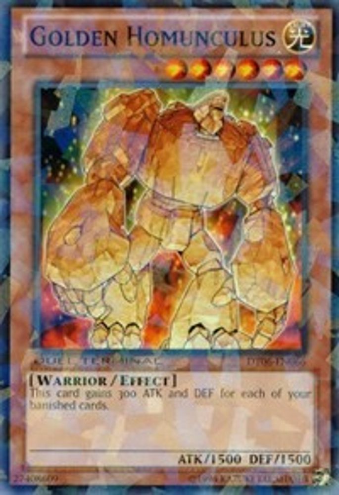 Golden Homunculus (DT06-EN066) - Duel Terminal Normal Parallel Rare