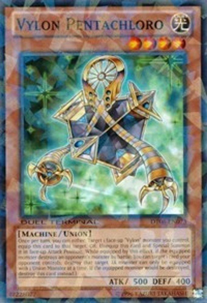 Vylon Pentachloro (DT06-EN073) - Duel Terminal Normal Parallel Rare