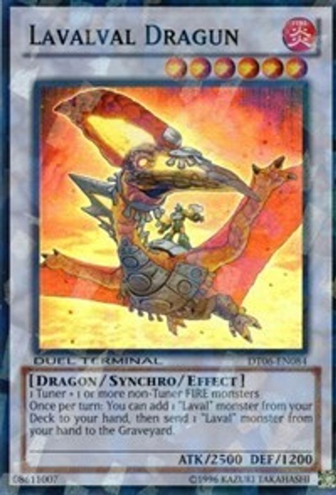 Dragon Lavalval [DT06-EN084] Super Rare 