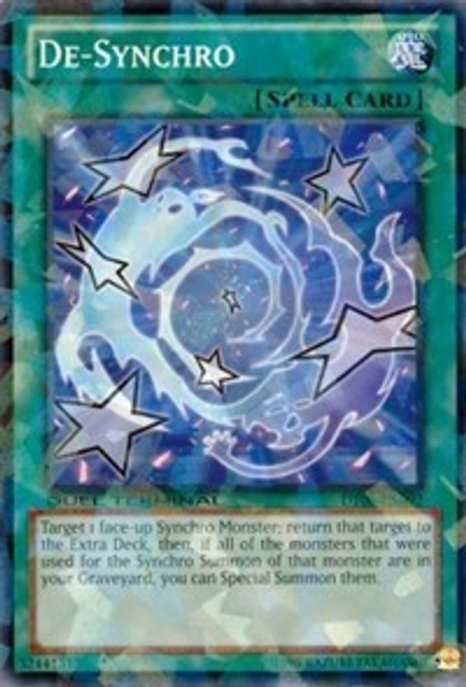 De-Synchro (DT06-EN092) - Duel Terminal Normal Parallel Rare