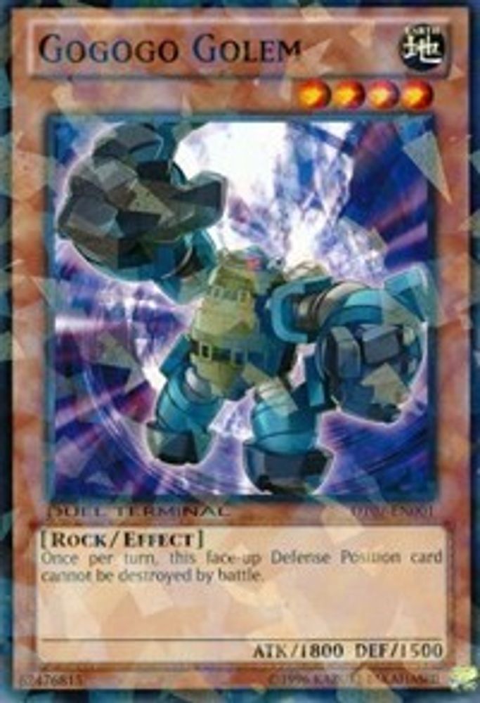 Gogogo Golem (DT07-EN001) - Duel Terminal Normal Parallel Rare