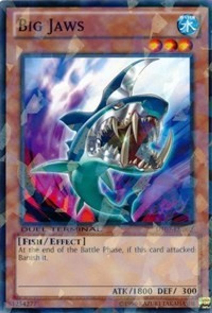 Big Jaws (DT07-EN002) - Duel Terminal Normal Parallel Rare
