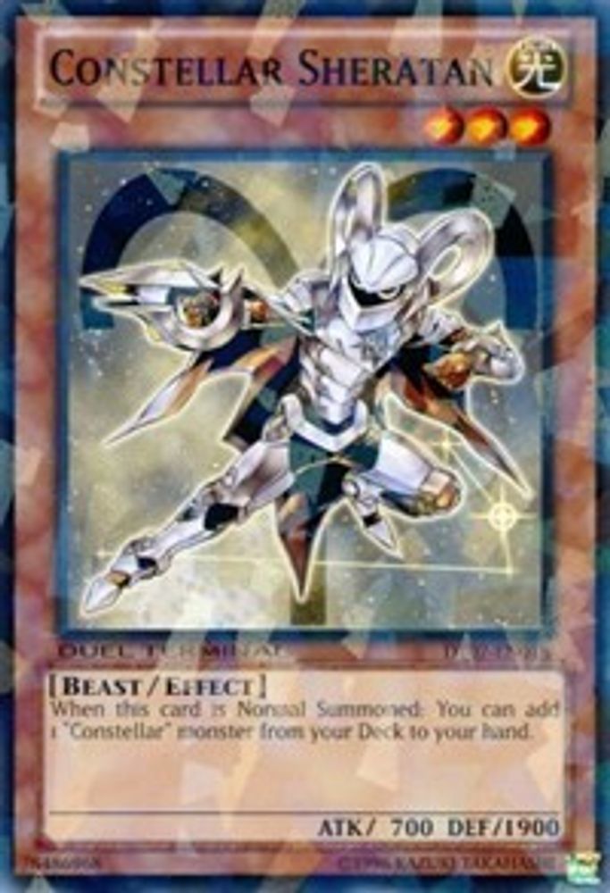 Constellar Sheratan (DT07-EN018) - Duel Terminal Normal Parallel Rare