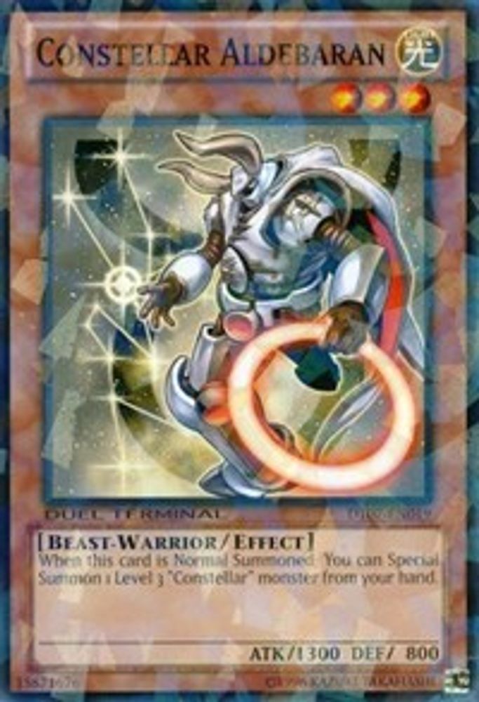 Constellar Aldebaran (DT07-EN019) - Duel Terminal Normal Parallel Rare