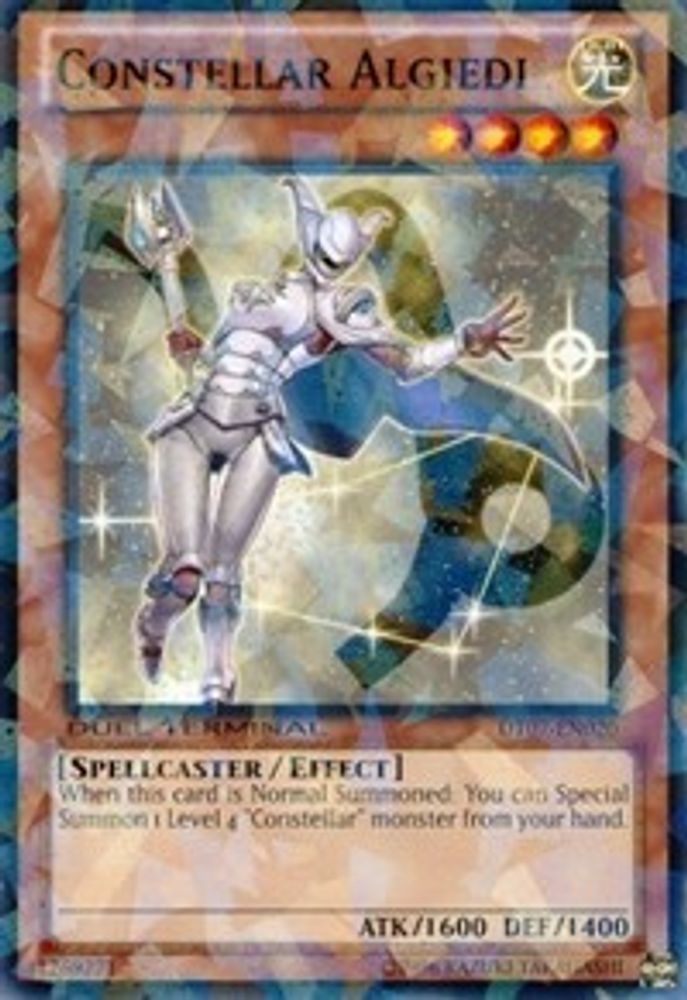 Constellar Algiedi (DT07-EN020) - Duel Terminal Normal Parallel Rare