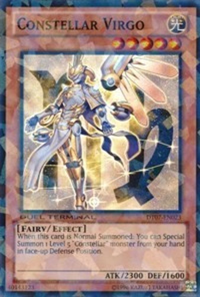 Constellar Virgo (DT07-EN023) - Duel Terminal Super Parallel Rare