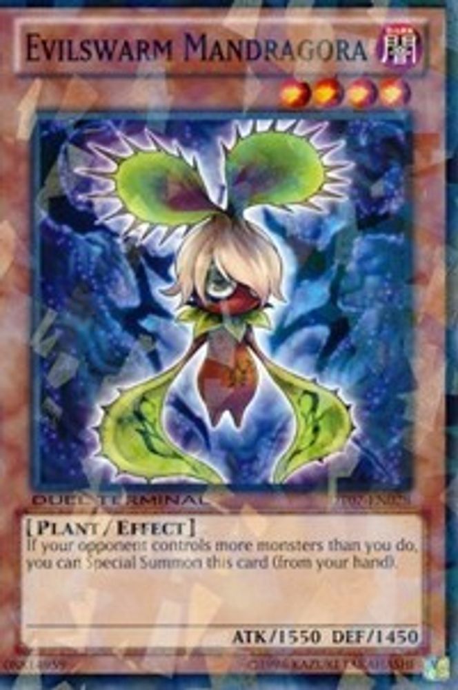 Evilswarm Mandragora (DT07-EN028) - Duel Terminal Normal Parallel Rare