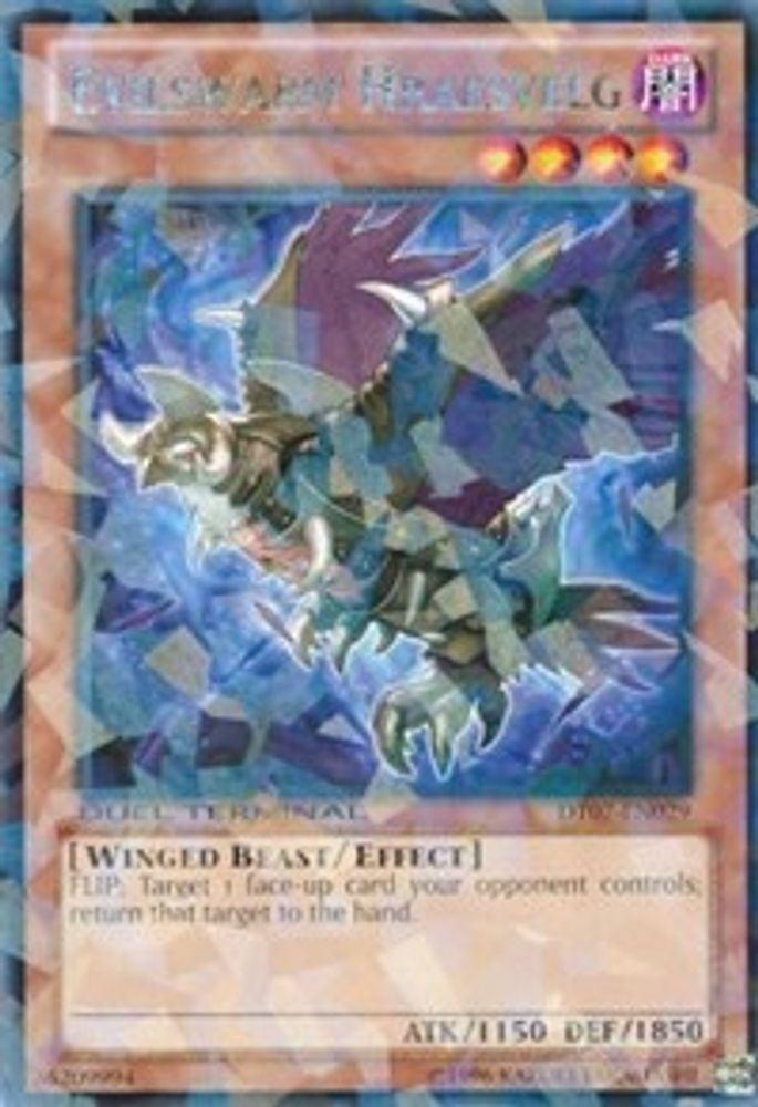 Evilswarm Hraesvelg (DT07-EN029) - Duel Terminal Rare Parallel Rare