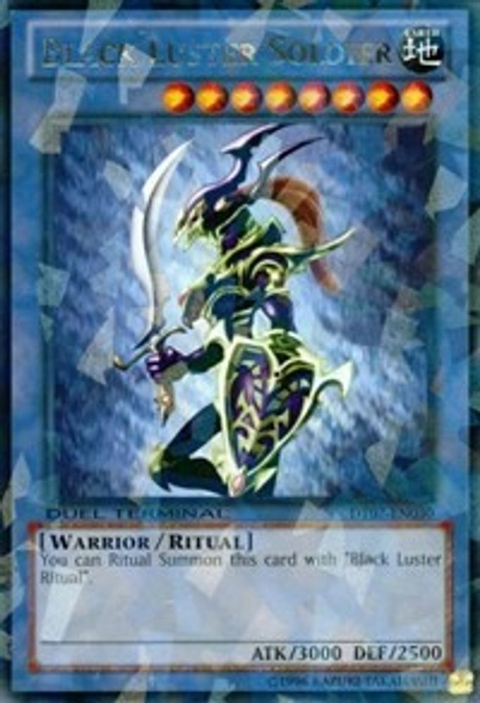 Black Luster Soldier (DT07-EN030) - Duel Terminal Rare Parallel Rare