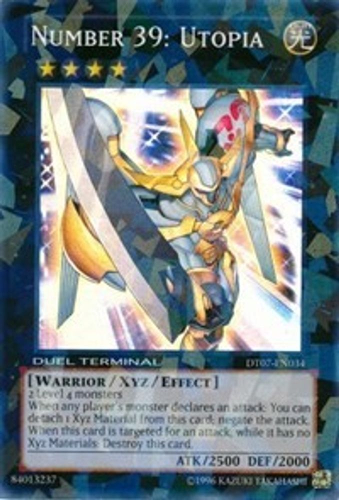 Numéro 39 : Utopie [DT07-EN034] Super Rare 