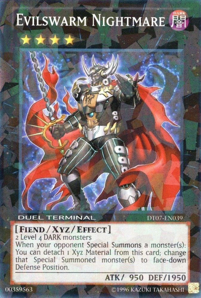 Cauchemar Evilswarm [DT07-EN039] Super Rare 