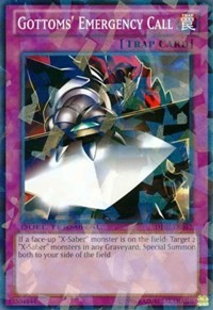 Gottoms' Emergency Call (DT07-EN047) - Duel Terminal Normal Parallel Rare