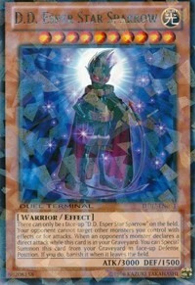 D.D. Esper Star Sparrow (DT07-EN051) - Duel Terminal Rare Parallel Rare