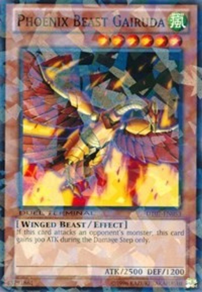 Phoenix Beast Gairuda (DT07-EN053) - Duel Terminal Normal Parallel Rare