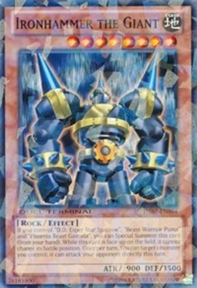 Ironhammer the Giant (DT07-EN054) - Duel Terminal Normal Parallel Rare