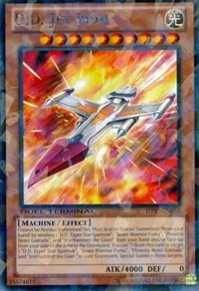 D.D. Jet Iron (DT07-EN055) - Duel Terminal Rare Parallel Rare