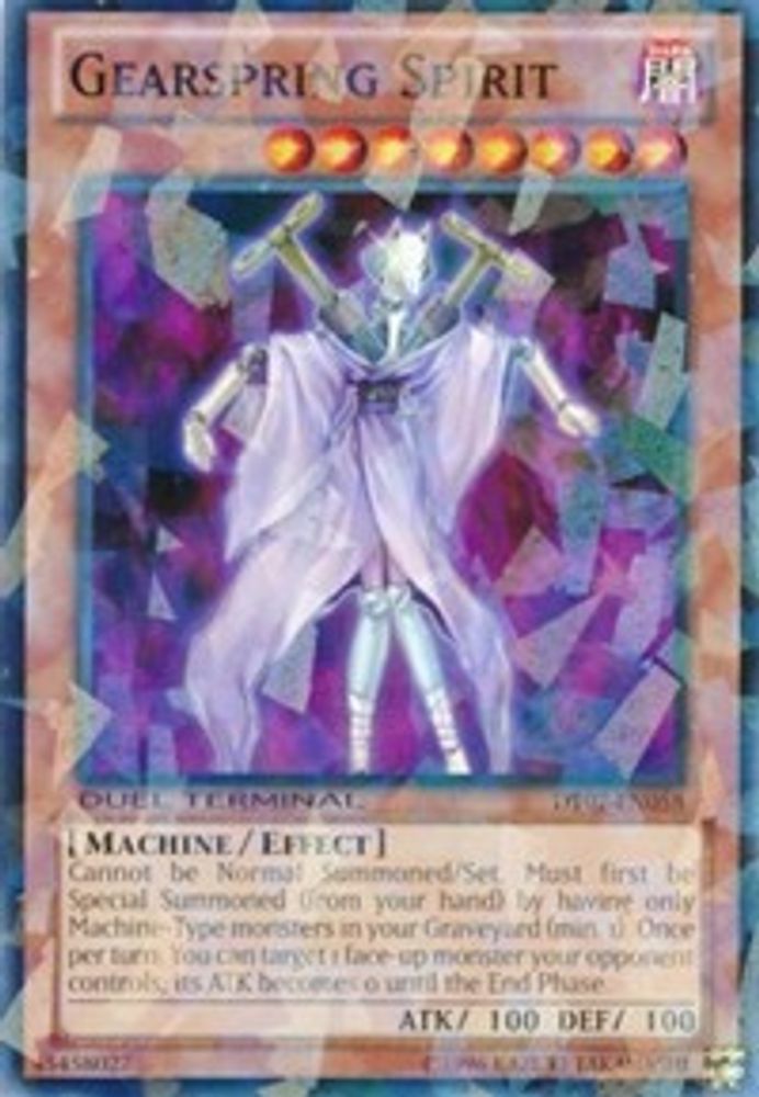 Gearspring Spirit (DT07-EN058) - Duel Terminal Normal Parallel Rare