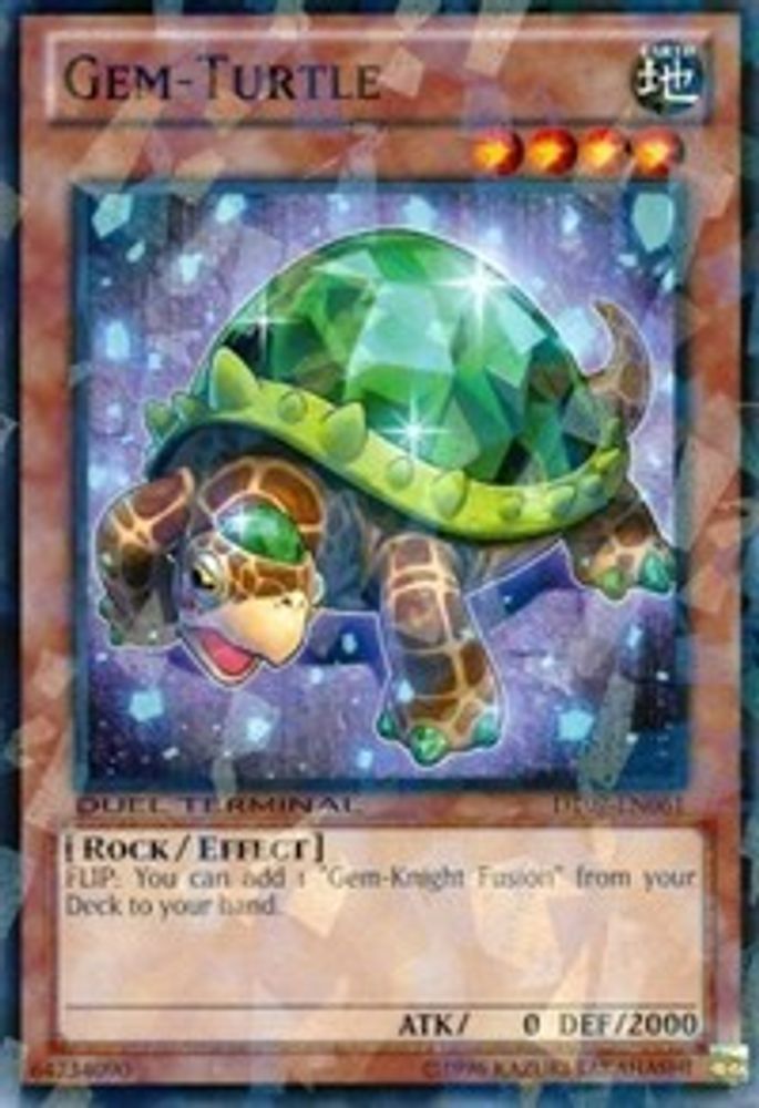 Gem-Turtle (DT07-EN061) - Duel Terminal Normal Parallel Rare