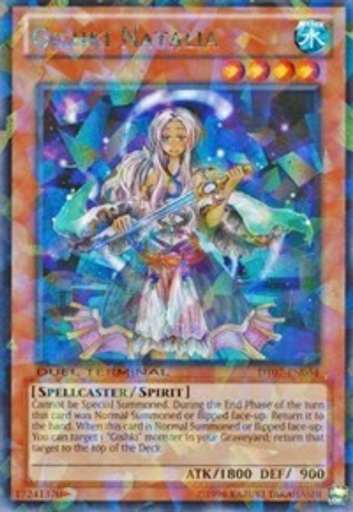 Gishki Natalia (DT07-EN064) - Duel Terminal Rare Parallel Rare