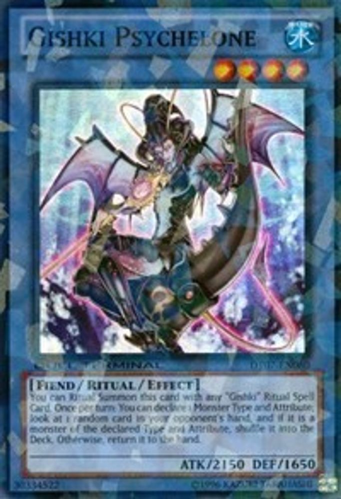 Gishki Psychelone (DT07-EN080) - Duel Terminal Super Parallel Rare