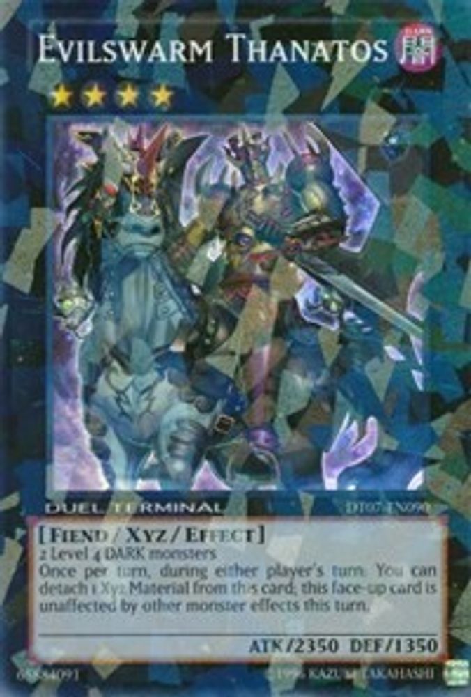 Evilswarm Thanatos (DT07-EN090) - Duel Terminal Super Parallel Rare