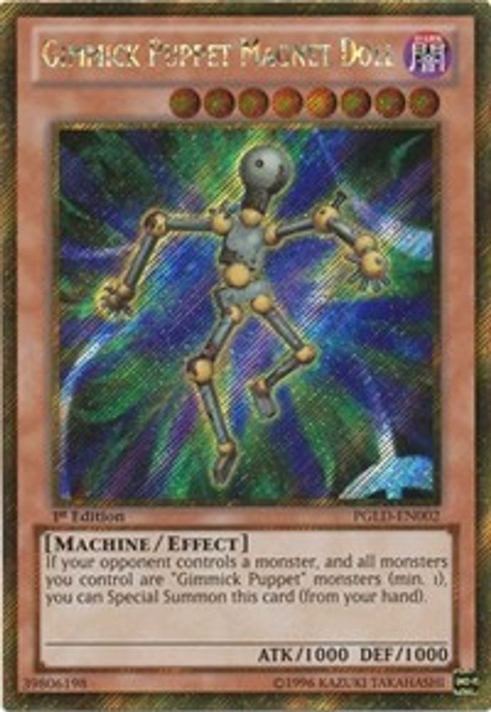 Gimmick Puppet Magnet Doll (PGLD-EN002) - Gold Secret Rare