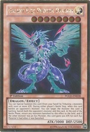 Galaxy-Eyes Photon Dragon (PGLD-EN038) - Premium Gold Unlimited