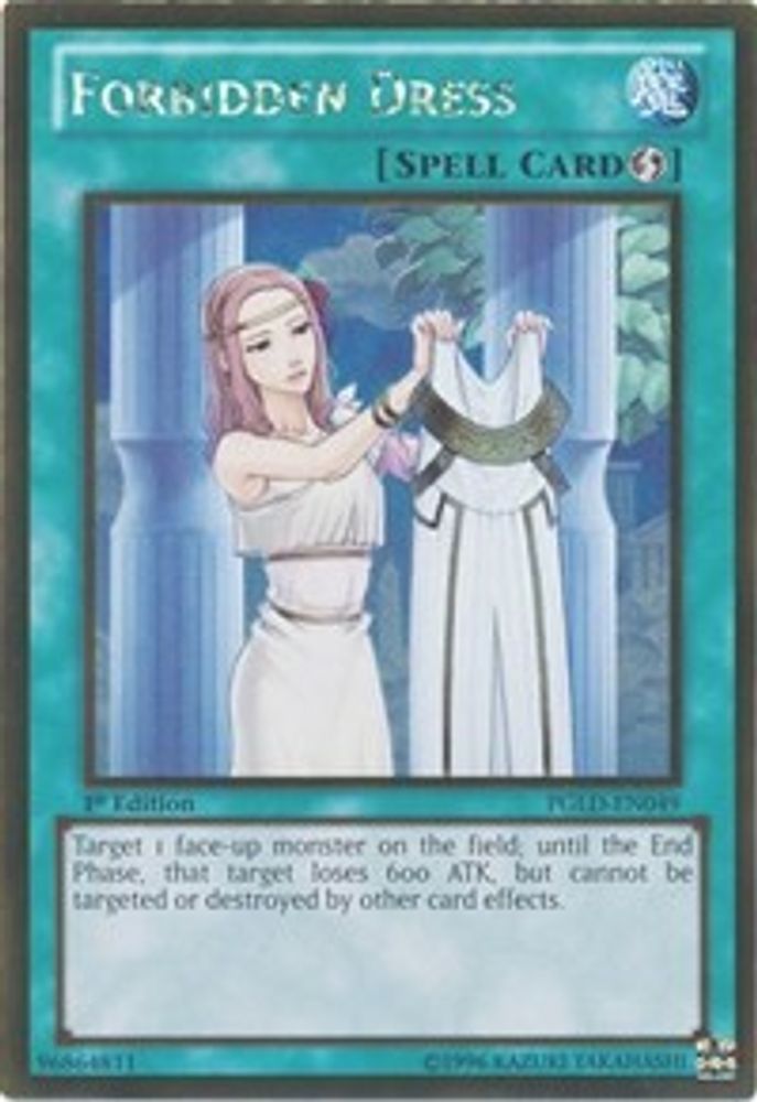 Forbidden Dress (PGLD-EN049) - Gold Rare