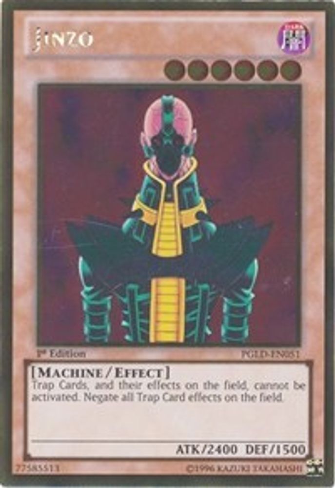 Jinzo (PGLD-EN051) - Gold Rare
