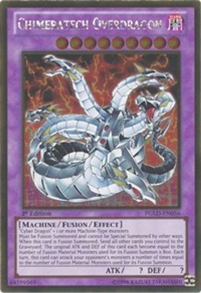 Chimeratech Overdragon (PGLD-EN056) - Gold Rare