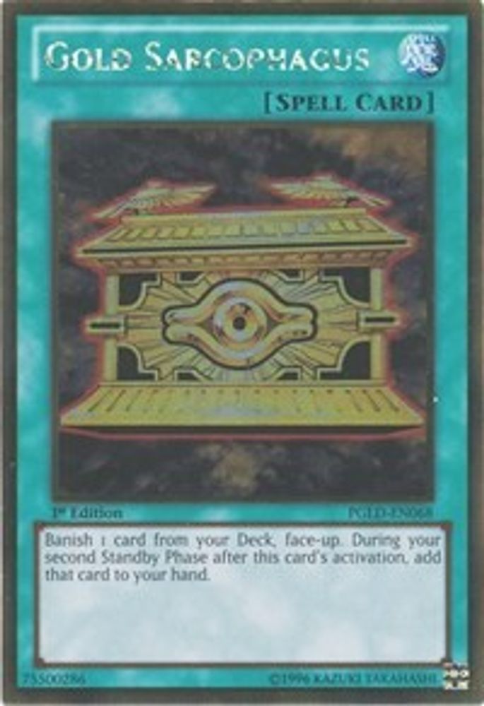 Gold Sarcophagus (PGLD-EN068) - Gold Rare