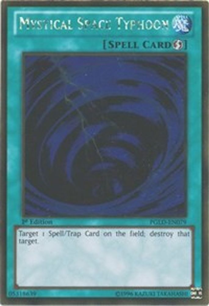 Typhon spatial mystique [PGLD-EN079] Or Rare 
