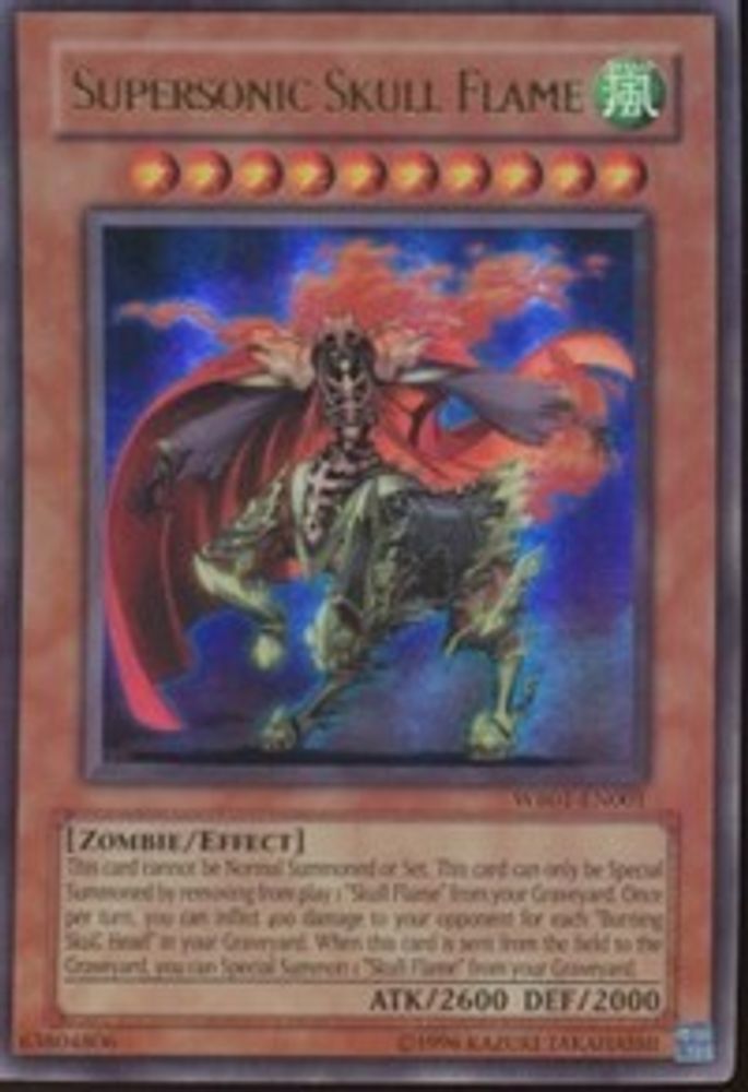 Supersonic Skull Flame (WB01-EN001) - Ultra Rare