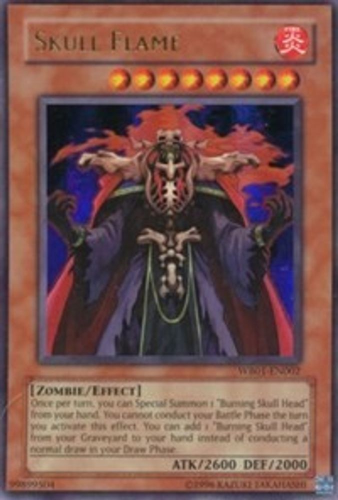 Skull Flame (WB01-EN002) - Ultra Rare